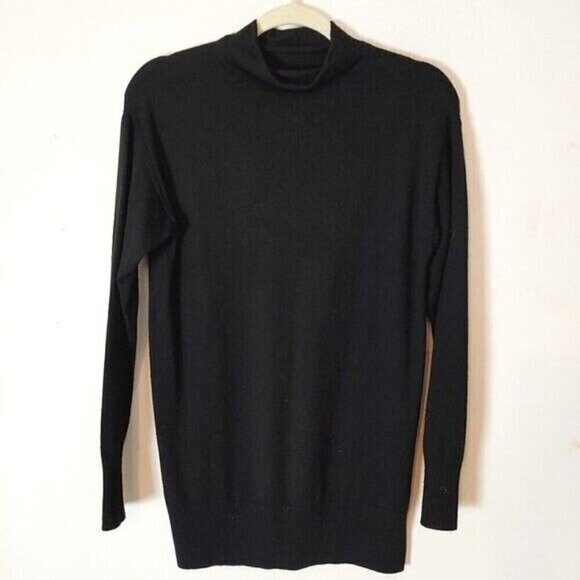 Chelsea28 Cashmere Blend Long Sleeve Tunic Sweater - Fairygoth NEW - Picture 2 of 8